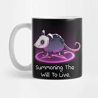 Opossum - Summoning The Will To Live Mug